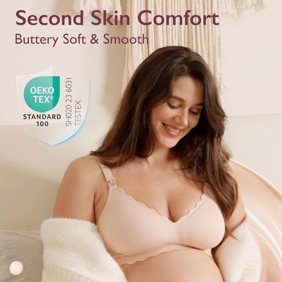 Momcozy Nursing Bras for Breastfeeding 2 pack - Picture 2 of 3